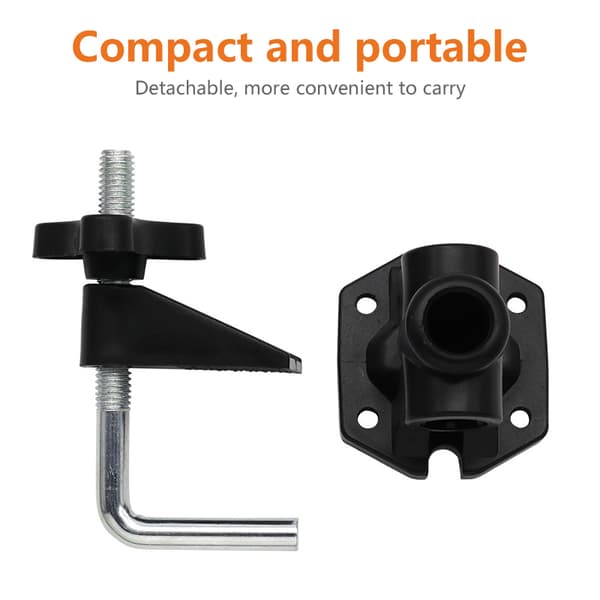 Cantilever Bracket Clamp Non-Slip Universal 7 Shape Hestespænde