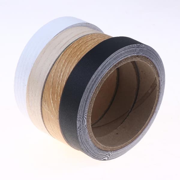 10mx2cm Förlimmad Kantlist PVC Kantband för Trä Kök Garderob A5