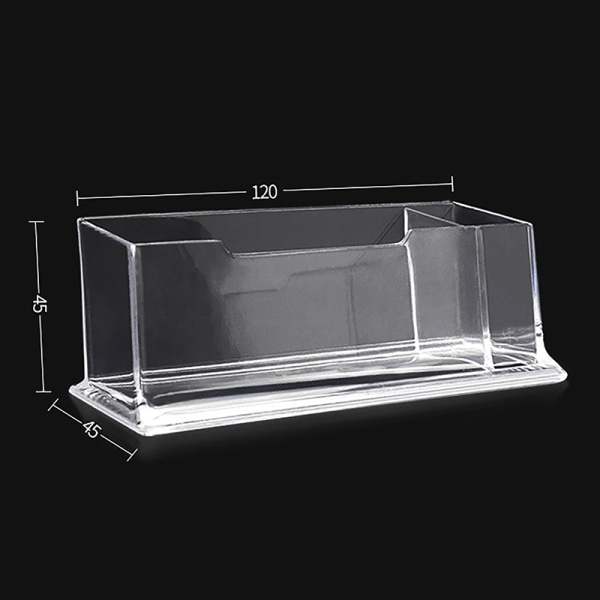 Klar Skrivbordshylla Box Förvaring Display Stativ Akryl Plast Tran A2
