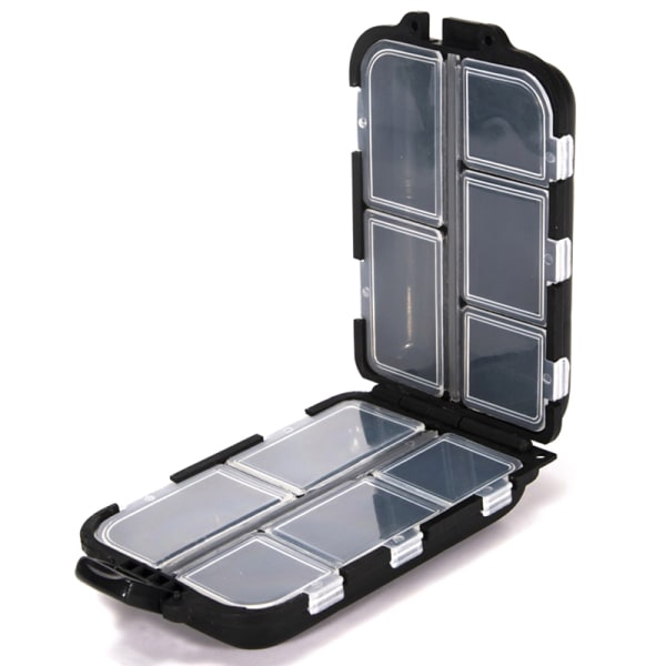 Piller Box Medicine Organizer Dispenser Box Case Travel Tablet Co Black