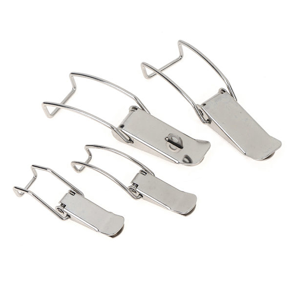 Hasp Lås Lås Metallboks Låsing Lang Toggle Fangspenne Last C