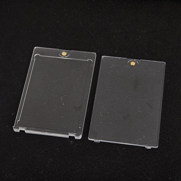 1 ULTRA-PRO ONE-TOUCH magneettinen 35PT UV-suojattu korttikotelo a Silver