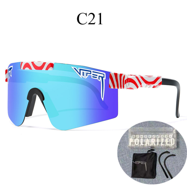 Sykkelbriller Outdoor Solbriller MTB Herre Dame Sportsbriller C22