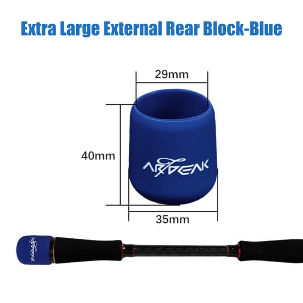 Vavan tulppa Onkivavan liukumaton kahva Case Lur blue 29mm