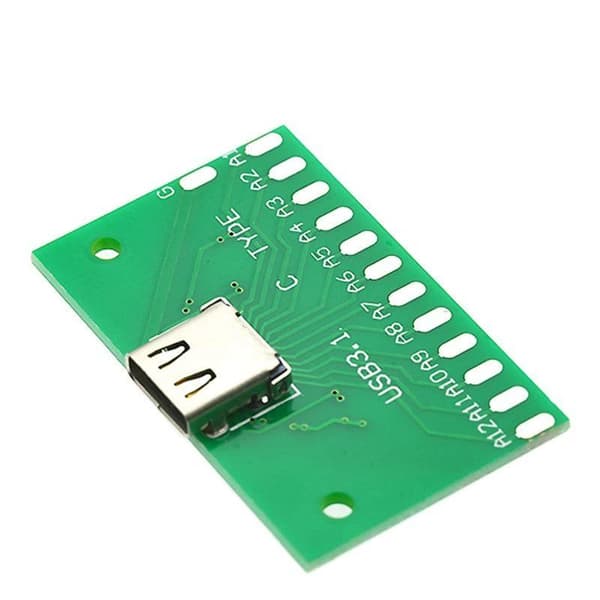 1 stk. Type-C han til hun USB 3.1 test printkortadapter 24P 2 A1