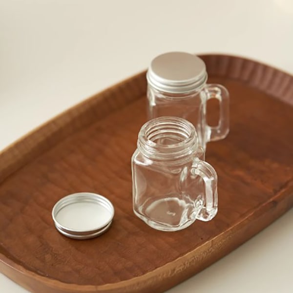 Miniburk för sylt honung bärbar läckagesäker kaffemjölk juice bot 1PC