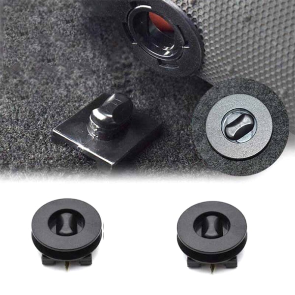2st Universal Bilgolv Monteringspunkter Matta Mats Mats Clips
