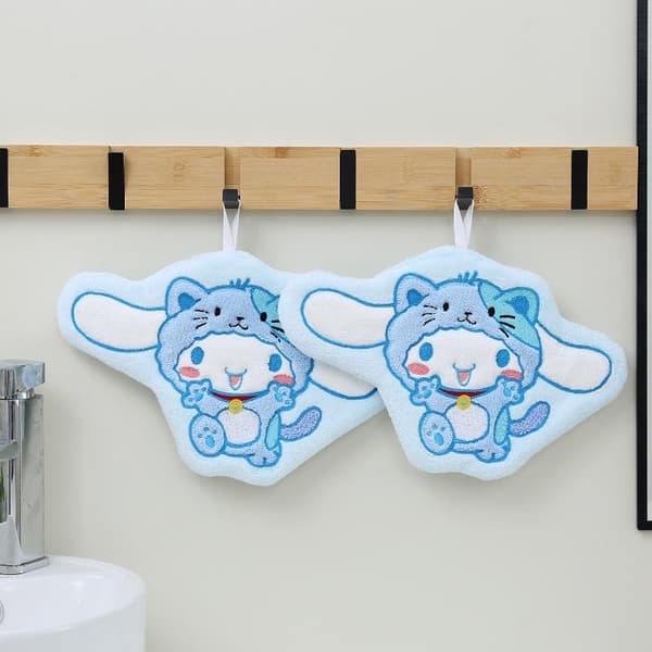 Sanrio Hello Kitty e tegneserie håndklæde absorberende koralfleece D