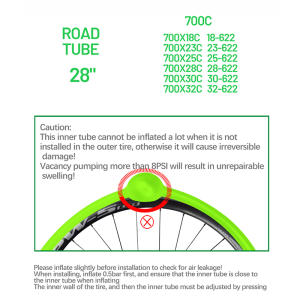 2023 Ultrakevyt Bike Inner TubeRoad MTB Bicycle TPU Tire Supe A