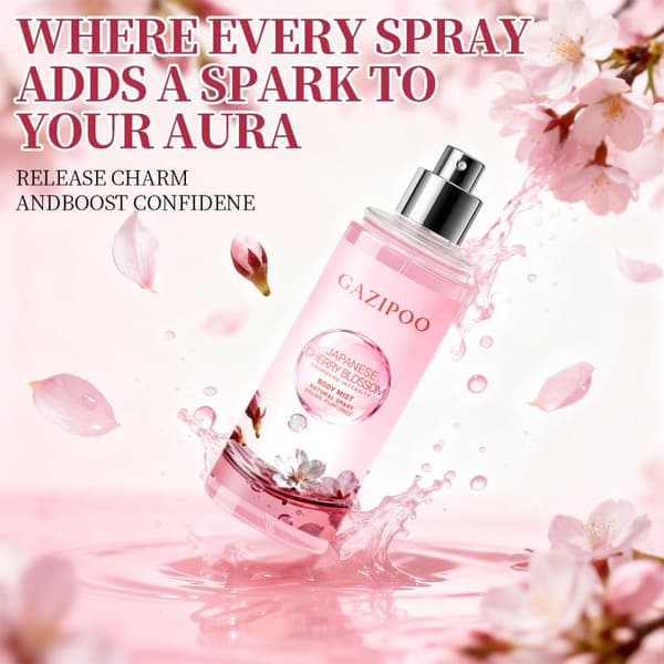 Blomsterfruktig Duft Kroppsspray Alkoholfri Langvarig F