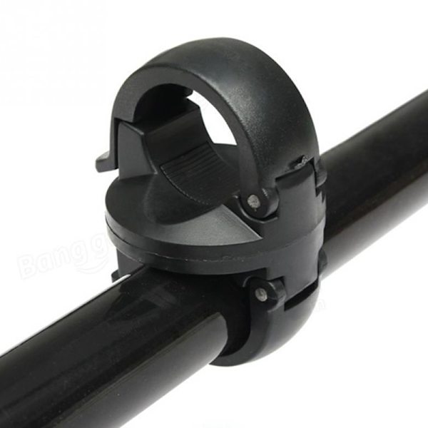 Sykkelsykkellys med lys med brakettbrakett 360 grader R black