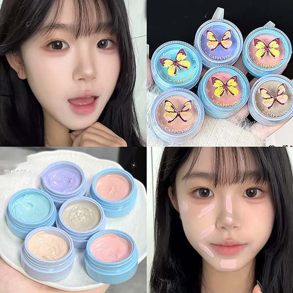Cappuvini Highlighter Makeup Highlighter Cream Shimmer Highligh 2