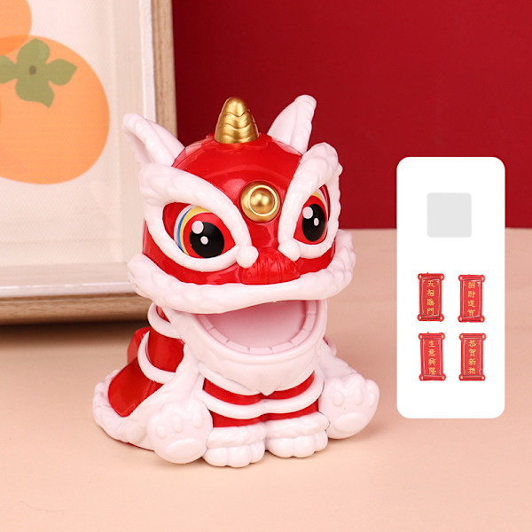 Style Lion Dance Solar Ornaments Bring Wealth Good Fortune Des A1
