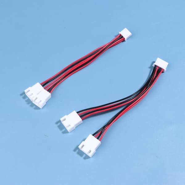 XH2.54MM Y-Splitter Kabel Han Til 2 Hun Stik 2/3/4/5/6 A3 3Pcs
