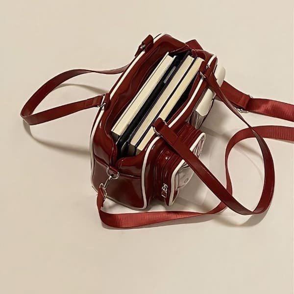 e Anime Crossbody Taske til Kvinder Red
