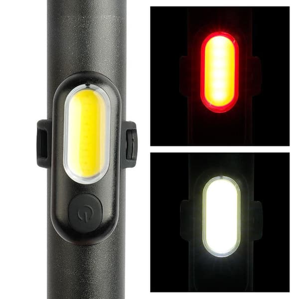 Cykelbakljus USB Uppladdningsbart Ultralätt Cykelljus A1