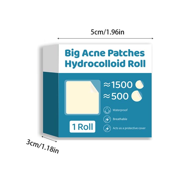Hydrokolloidrulle för sårvård Hydrokolloidplåsterband Wi