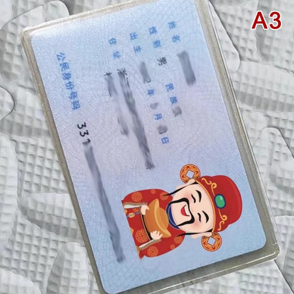 Transparent Kortholder Bus Visitkort Etui Bank Kredit ID C A2