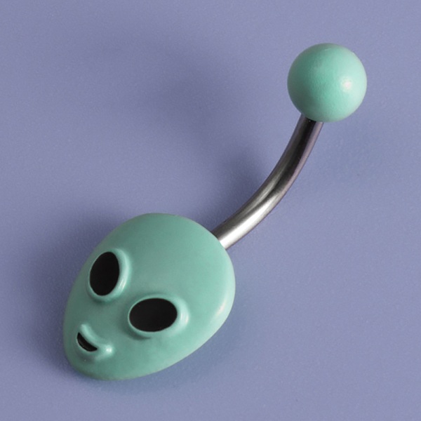 Hauskat naparenkaat ruostumattomasta teräksestä Creative Navel Nail Pi A2