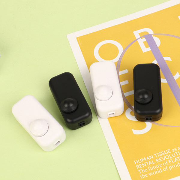 Inline LEDdimmerströmbrytare Inbyggd vridknapp PÅ/AVknapp Di Black 1 fd44 Black 1 Fyndiq