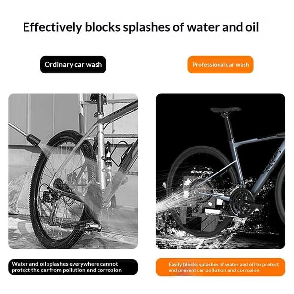 Cykel tvättskydd Skivbromsskydd Oljetät bräda för cykel