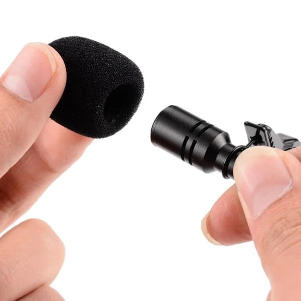 1,5 m Mini Lavalier Kondensatormikrofon for bærbar PC A3