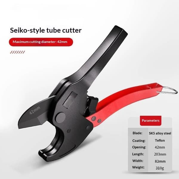 Rørkutter Rørskjærer SK5 Materiale Skrallekutter PVC PU PP PE Fo A1