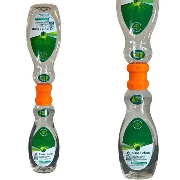 Smart Plastik Tidsbesparende Lækagesikker Dispenser Til Håndvask Sh Orange