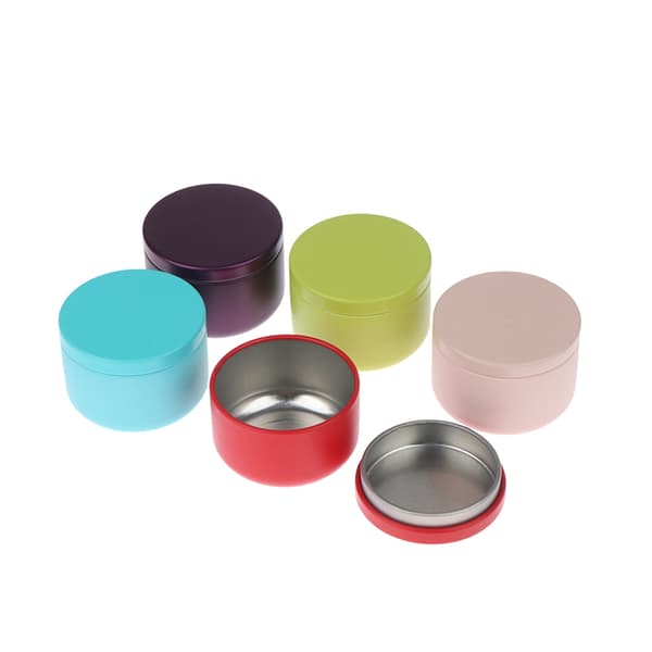 5,4 cm Mini Metal Dåse Beholder Te Sukker Te Beholder Opbevaring A5