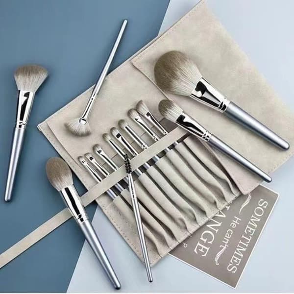14-delars sminkborstset Mjuk fluffig ögonskuggsborste Concealer A2