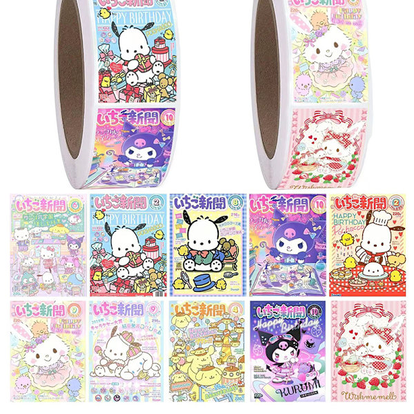 Sanrio Melody Big Ear Dog Kulomi Tarra Leivonta Pakkaustarra A3