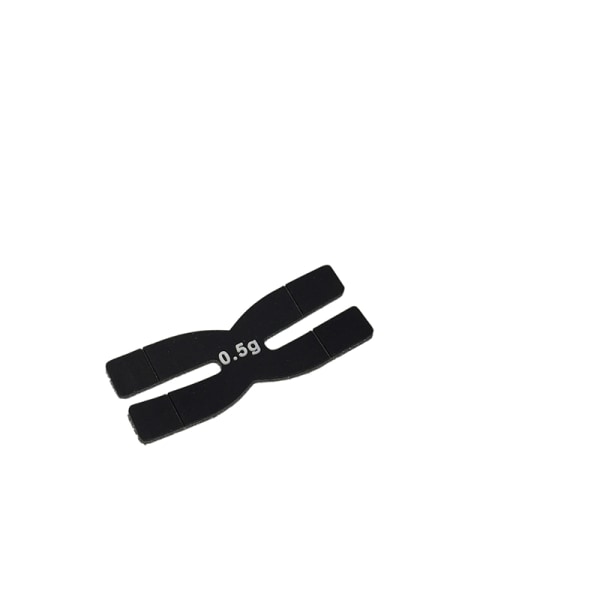 Badmintonracket Viktracket Huvud Balansremsor H-formade Ten Black