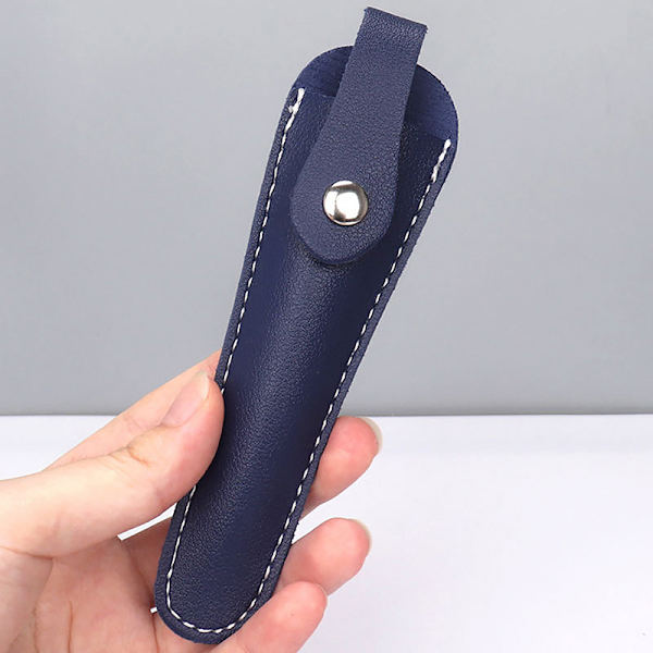 Professionell Frisör Frisör Sax Case PU Läder Red
