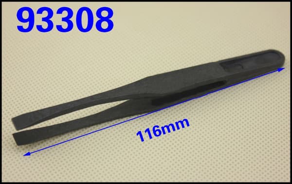 Typ: Plastpincett Material: PPS+Fiber kompositplast 93305