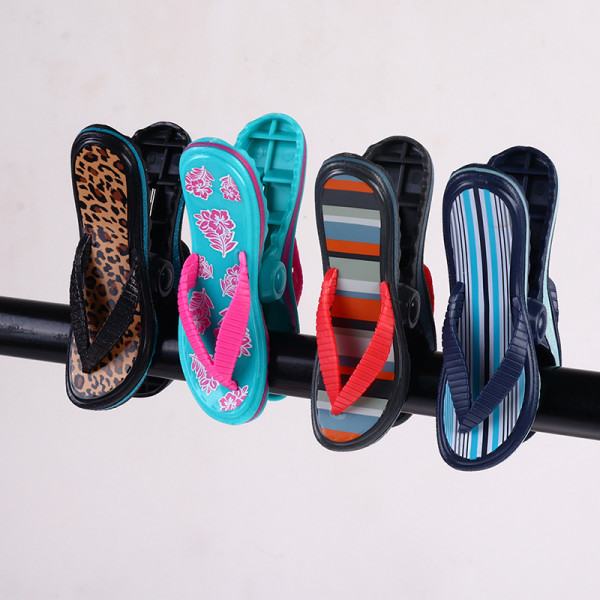 Summer Plastic Clips e slipper Beach Towel Clamp To Prevent The A5