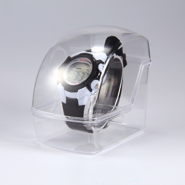 Plastic Watch Display Opbevaringsholder Transparent Case Smart Wat A1