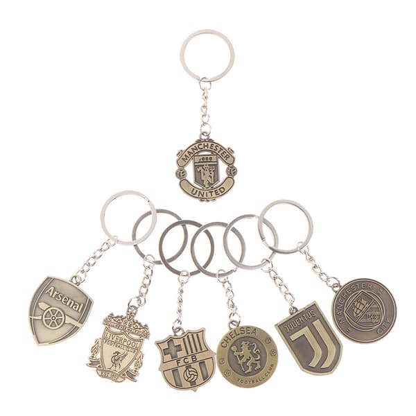 Fotbollsspots Nyckelring Stål Material Mini Smycken Leksaker KeyCha 4#