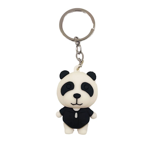 e Anime Panda nøglering til kvinder mænd modetaske vedhæng adgang A2