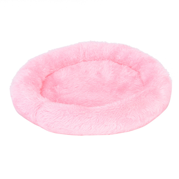 Ny mjuk fleecemarsvinsbädd vinter smådjursburmatta skinka Pink S