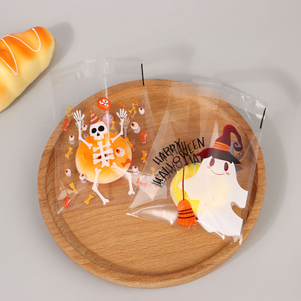 50 st 6-i-1 Halloween godispåse spöke festival fest present självhäftande 50Pcs