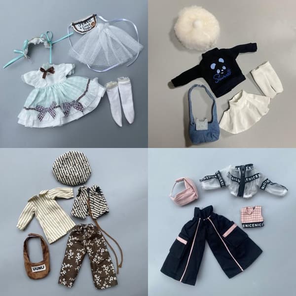 1 set 1/6 30cm dockor e Pretty Ball ed Body Doll DIY Kläder Ou A3