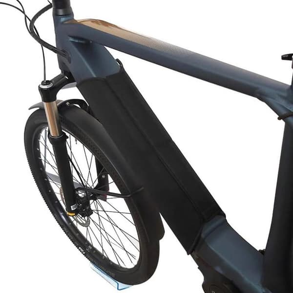 E-cykel litiumbatteriskydd E-cykel batteriram mot kyla