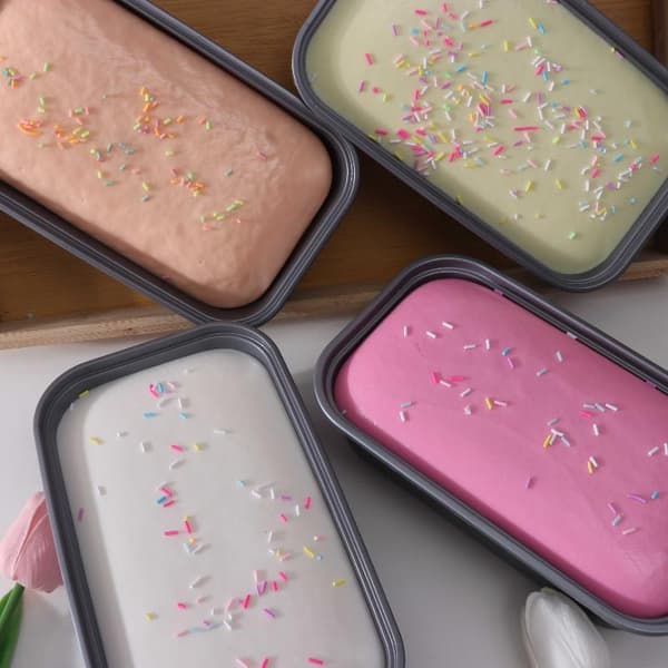 Sticky Box Cream Cake Legetøj Langsom Rebound Fidget Legetøj 1Pc Random