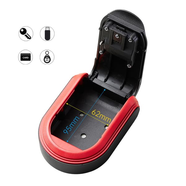 Väggfäste Key Storage Secret Box Organizer 4-siffrig kombination