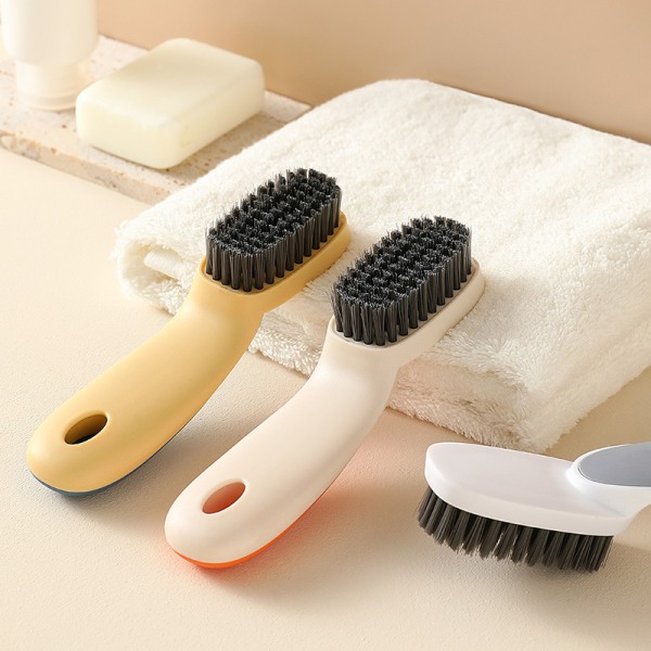 Hårde børster vaskebørste skobørste bærbar plast håndbru A1