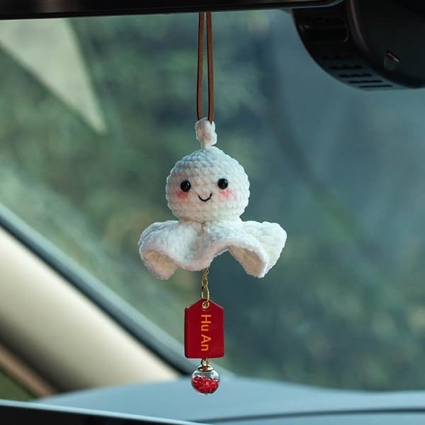 e Pehmoinen Sunny Doll Auton Ripustusriipus Peilikoristeet Pehmo C A2