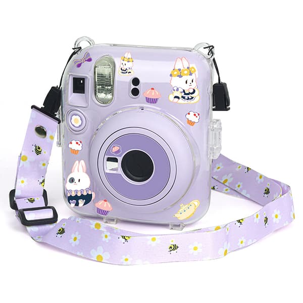 1 Sæt til Instax Mini 12 Transparent kamerataske rejseskulder A3