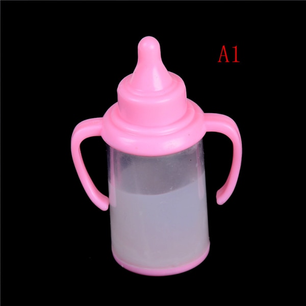 Babyflaske Den flytende melkeflasken til dukke til barn gave A1