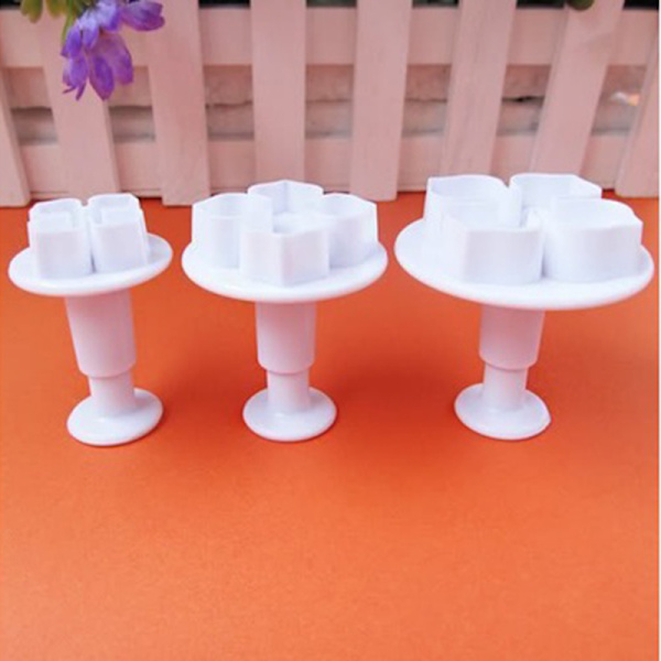 3 stk hortensia fondant kake dekorere sugarcraft stempel ter f