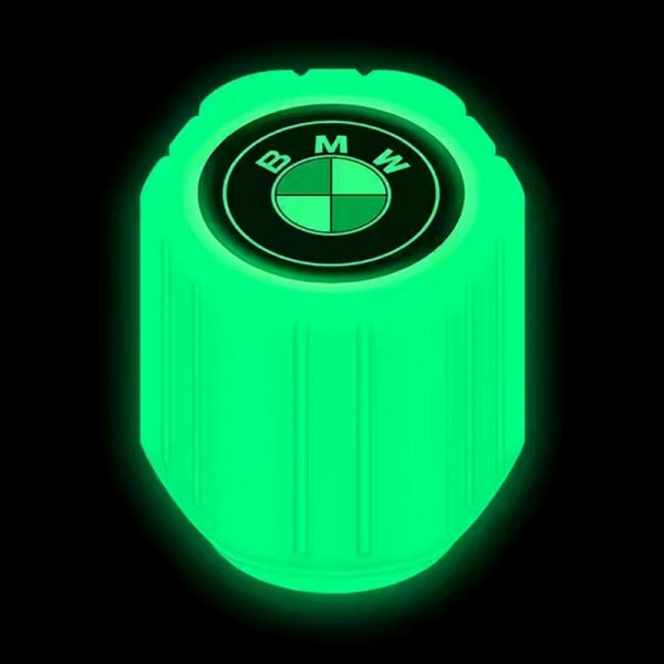 Automotive dekk lysende ventil caps automotive elektrisk motorc green 均码